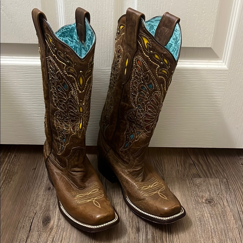 Butterfly Corral Boots